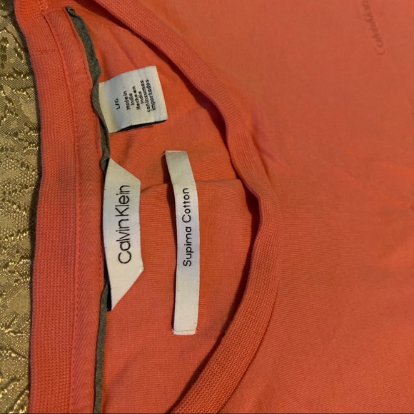 Calvin Klein Cotton Tee - Picture 3 of 3